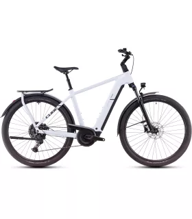 Vélo Tout Chemin électrique Cube Kathmandu Hybrid ONE polarwhite'n'black 2025