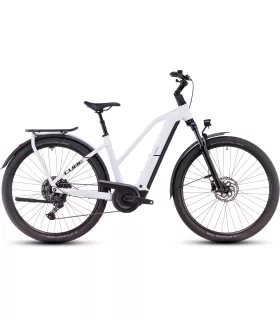 Vélo Tout Chemin électrique Cube Kathmandu Hybrid ONE polarwhite'n'black - Trapeze 2025