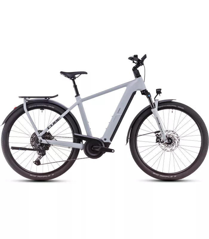 Vélo Tout Chemin électrique Cube Kathmandu Hybrid EX haze'n'black 2025