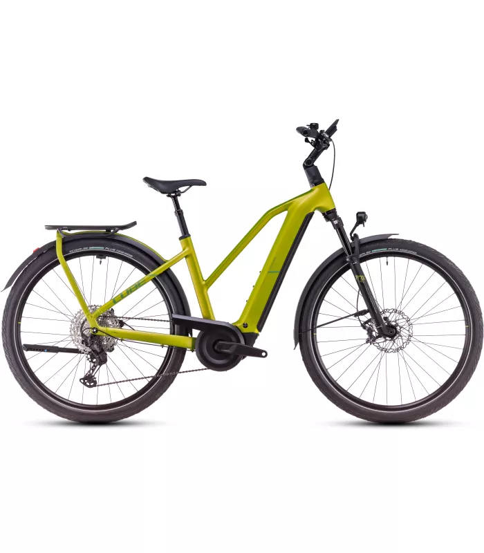 Vélo Tout Chemin électrique Cube Kathmandu Hybrid EXC lizard'n'juniper - Trapeze 2025