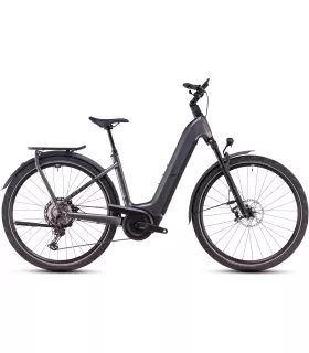 Vélo Tout Chemin électrique Cube Kathmandu Hybrid SLX graphite'n'black - Easy Entry 2025