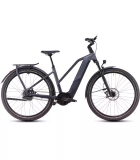 Vélo Tout Chemin électrique Cube Kathmandu Hybrid Comfort SLX nightsky'n'ink - Trapeze 2025