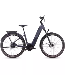 Vélo Tout Chemin électrique Cube Kathmandu Hybrid Comfort SLX nightsky'n'ink - Easy Entry 2025