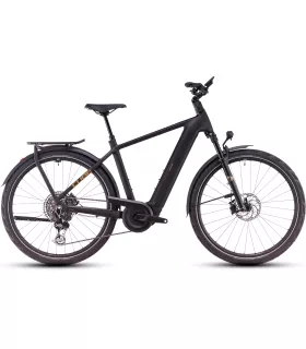 Vélo Tout Chemin électrique Cube Kathmandu Hybrid SLT golddust'n'black 2025