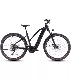 Vélo Tout Chemin électrique Cube Nuride Hybrid SLX Allroad black'n'reflect - Trapeze 2025