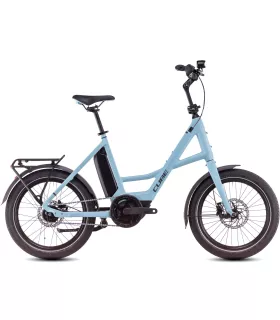 Vélo électrique Cube Compact Hybrid Comfort 500 arubablue'n'reflex 2025