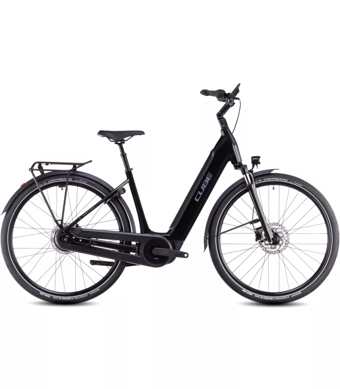 Vélo électrique Cube Supreme Hybrid Comfort Pro 625 grey'n'lunar - Easy Entry 2025