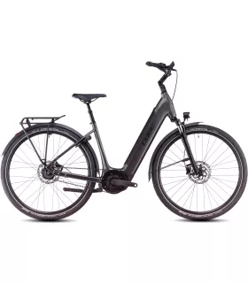 Vélo électrique Cube Supreme Hybrid Deluxe ONE 625 slateblack'n'black - Easy Entry 2025