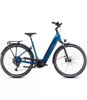 Vélo électrique Cube Supreme Hybrid Pro 625 electricblue'n'blue - Easy Entry 2026