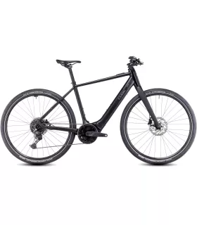 Vélo électrique Cube Editor Hybrid Pro 400X black'n'spectral 2025