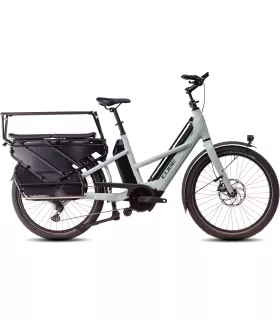 Vélo électrique Cube Longtail Sport Hybrid Family 1350 swampgrey'n'reflex 2025