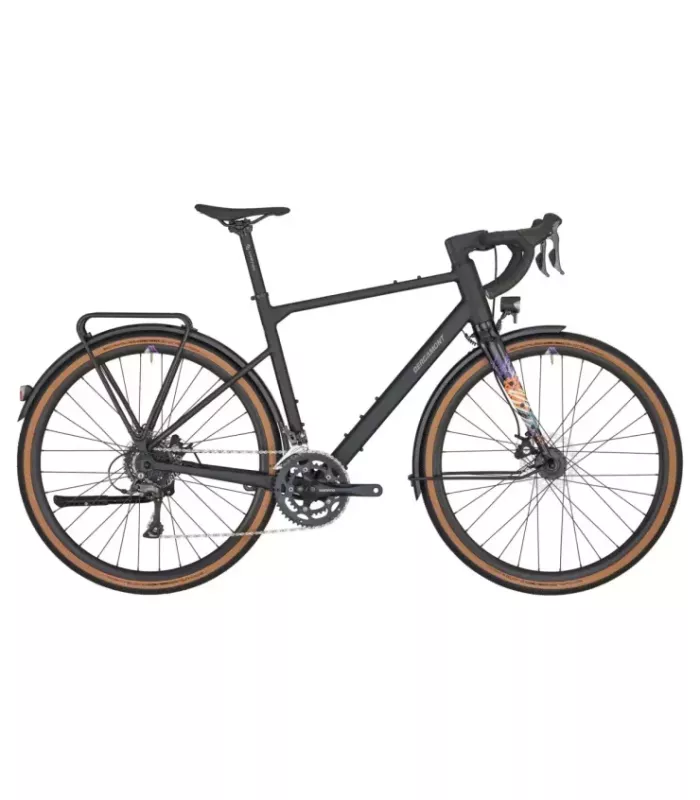 Vélo Gravel Bergamont Grandurance RD 3 black 2025