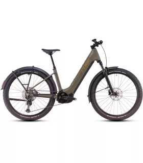 VTT électrique Cube Reaction Hybrid Pro Allroad dustyolive'n'gold - Easy Entry 2025
