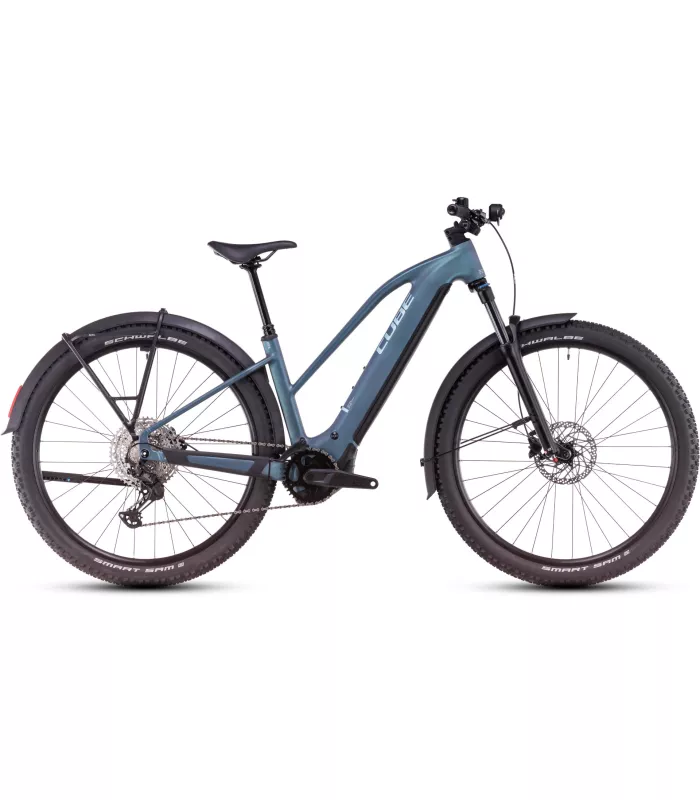 VTT électrique Cube Reaction Hybrid Pro Allroad smaragdgrey'n'prism - Trapeze 2025
