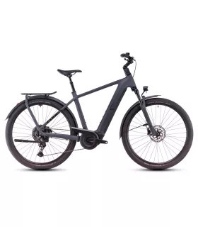 Vélo Tout Chemin électrique Cube Kathmandu Hybrid ONE shadowgrey'n'black 2025