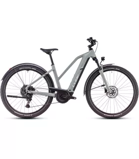 Vélo Tout Chemin électrique Cube Nuride Hybrid Pro Allroad pistachio'n'stonegrey - Trapeze 2025