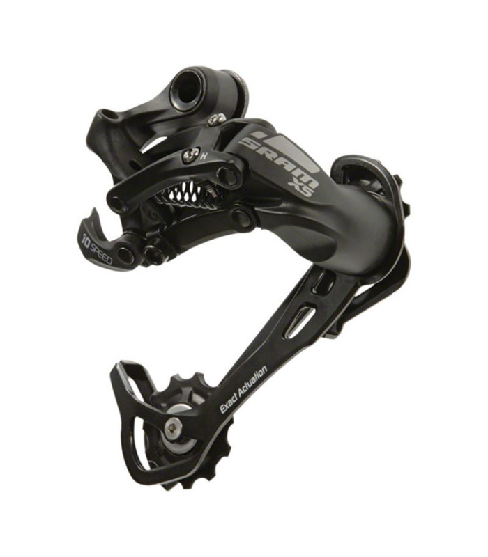 Dérailleur arrière X5 10 VIT.LONGUE CHAPE ALU 