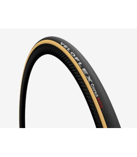Pneus 700X23C VELOFLEX CORSA RACE NOIR/BEIGE