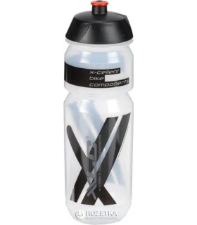 Porte-bidon XLC WB-K03 BIDON TRANSPARENT 750 ML NOIR 