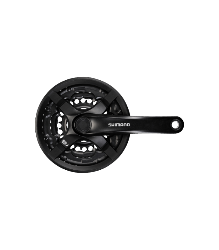 Pédalier Shimano 6/7/8V NOIR FC-TY501 42/34/24T 