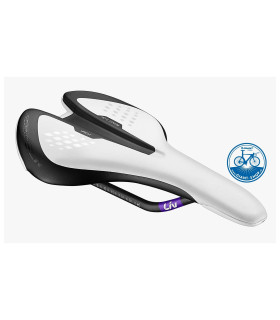 Selle PERFORMANCE LIV CONTACT SLR UPRIGHT BLANC 