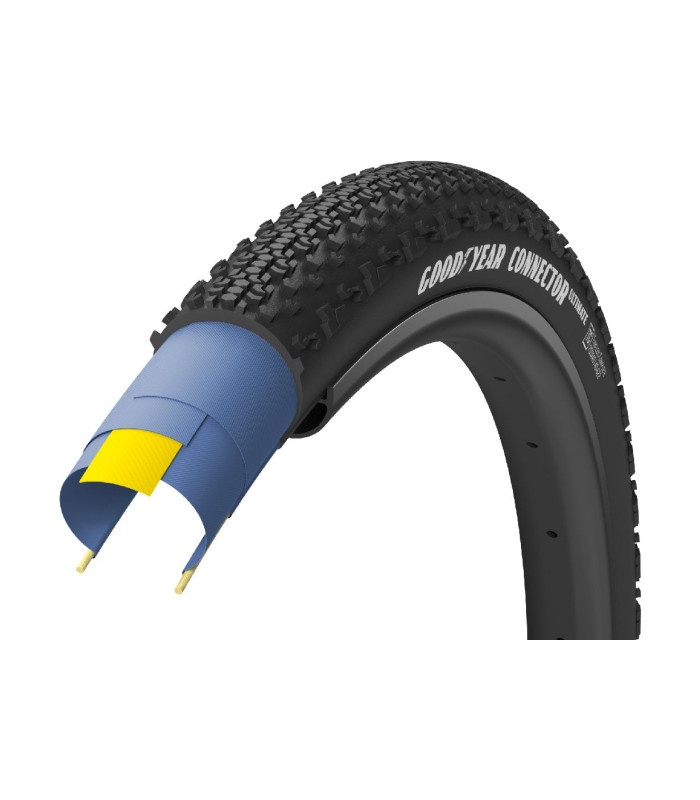 Pneus GOODYEAR CONNECTOR ULTIMATE TUBELESS 700X40 NOIR 