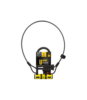 Antivol Auvray U BIKE 82X147 + SUPPORT + CABLE D8X100 