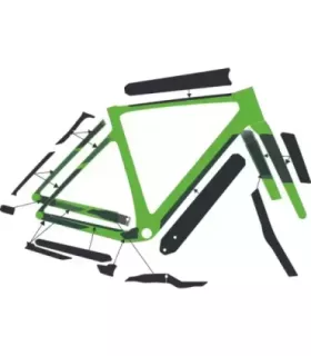 Protection de cadre SYNCROS FRAME PROTECTION KIT ADDICT GRAVEL CLEAR GLOS 