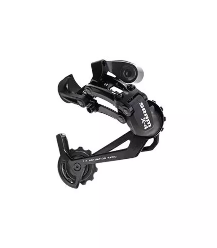 Dérailleur arrière SRAM X4 LONG CAGE BLACK (7.8V) 
