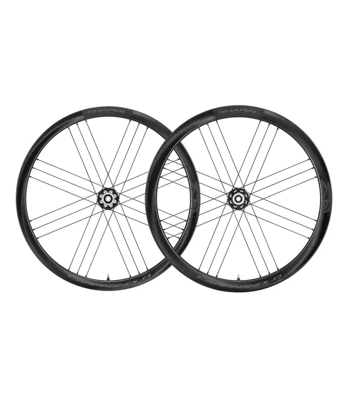 Paire de roues Campagnolo SHAMAL DISC TUBELESS HG11 BRIGHT