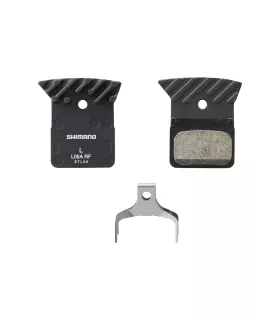 Plaquettes de frein en résine avec ailette et ressort L05A-RF