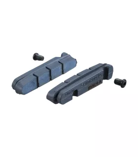 Patins de frein  à cartouche R55C4-A (patins plus fin de -1 mm) et boulons de fixation pour jante en carbone 