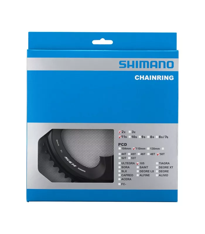 Plateau SHIMANO 105 pour FC-R7000 (Noir)