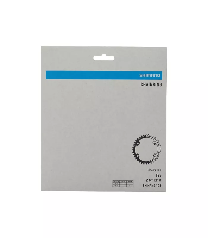 Plateau SHIMANO 105 34D pour FC-R7100