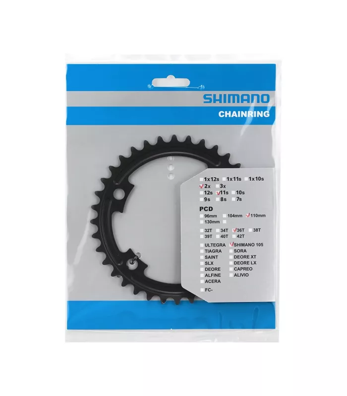 Plateau SHIMANO 105 pour FC-R7000 (Noir)