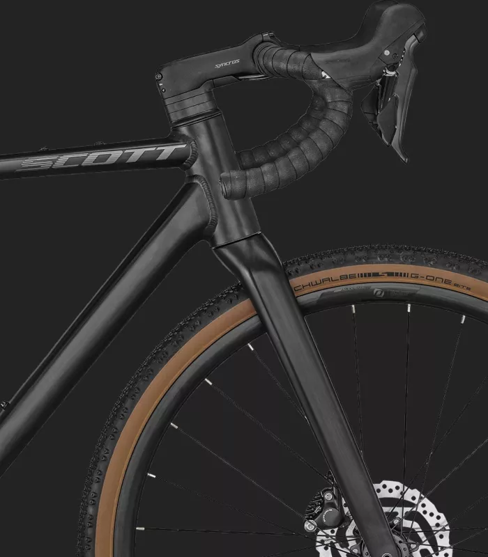 Vélo Gravel Scott Speedster Gravel 30 black 2023