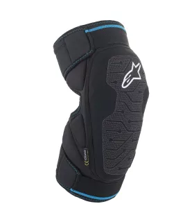 Genouillères E-RIDE NOIR/CYAN L/XL 
