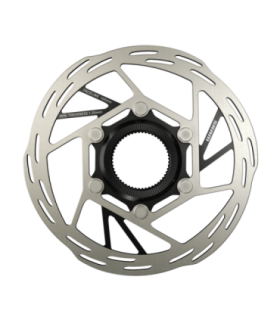 Disque de frein SRAM PACELINE CENTERLOCK ARRONDI ARGENT / NOIR 140MM