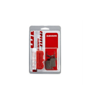 Plaquettes SRAM ORGA./ACIER MONOBLOC RED/FORCE/RIV/APEX/S700/LVL ULT/TLM 