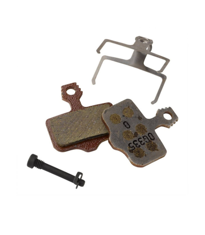 Plaquettes SRAM ORGA./ALU QUIET ELIXIR/DB/LEVEL/LEV. T/LEV.TL/FORCE/RED