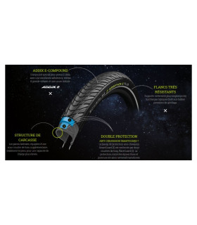 Pneu VTC / Ville Schwalbe Marathon E-Plus E-50 HS498 29