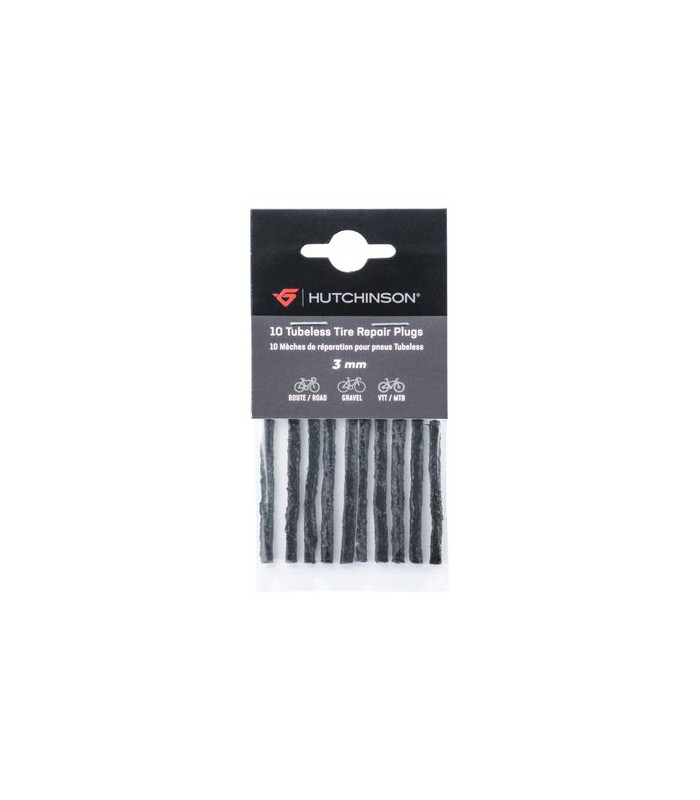 Kit de Mèches Tubeless Hutchinson 3 mm (x10)
