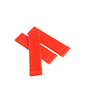 Kit de réparation DEMONTE-PNEU ZEFAL ROUGE, JEU DE 3