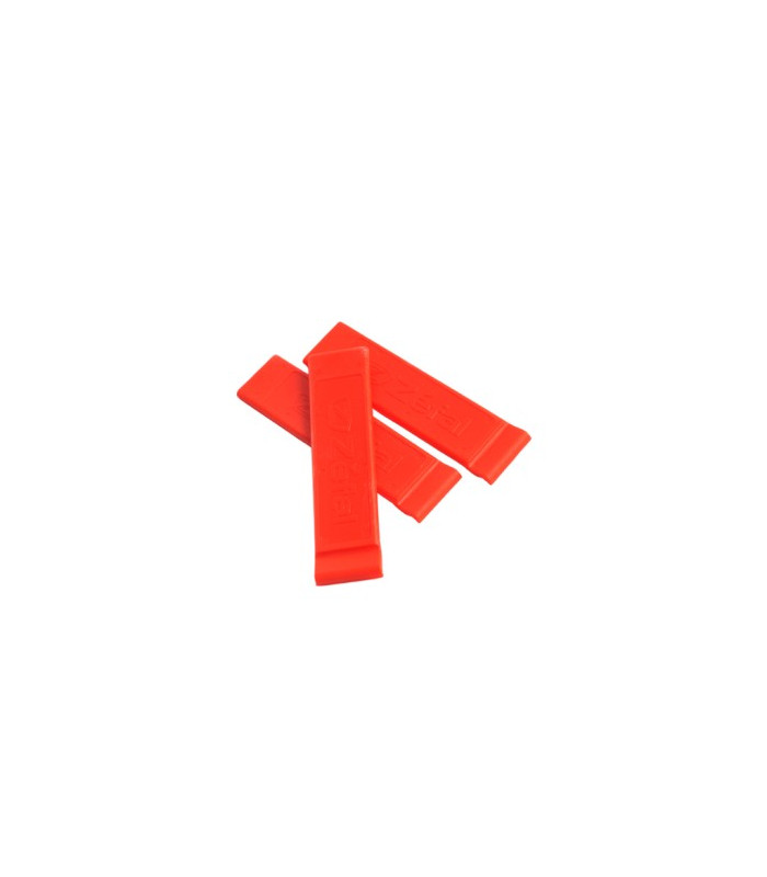 Kit de réparation DEMONTE-PNEU ZEFAL ROUGE, JEU DE 3