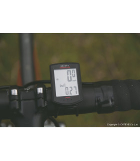 Compteur Vélo CatEye Strada Slim Sensor Black