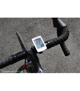 Compteur Vélo CatEye Padrone Blanc