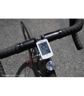 Compteur Vélo CatEye Padrone Blanc