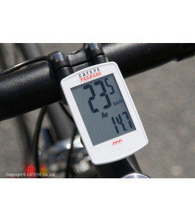 Compteur Vélo CatEye Padrone Blanc