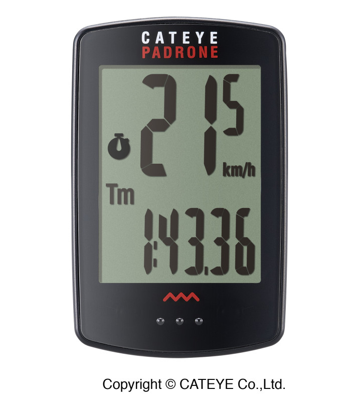 Compteur Vélo CatEye Padrone Black