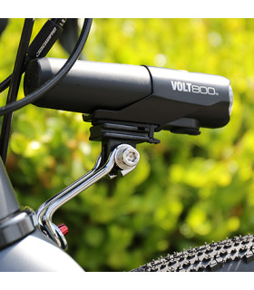 Système de fixation CatEye pour éclairage de fourche compatible Volt, SYNC Core, AMPP, Nano Shot, etc.